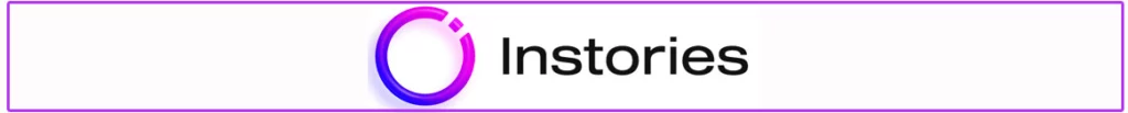 Banner for the Instories App to create Art for Instagram Stories